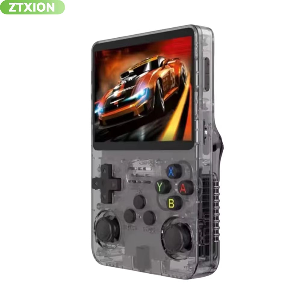 ZTXION R36S Retro Handheld Game Console - 64GB, 14000 Built-in Games, 3.5 Inch Screen
