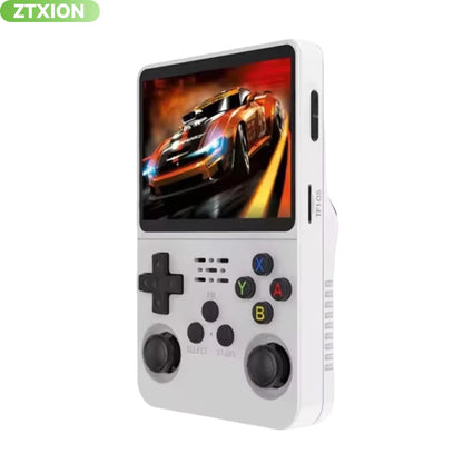 ZTXION R36S Retro Handheld Game Console - 64GB, 14000 Built-in Games, 3.5 Inch Screen
